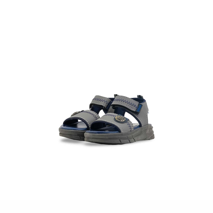 Boys Grey Casual Sandal KD4936