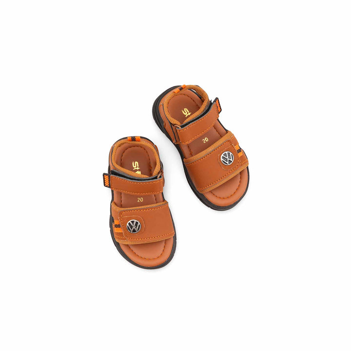 Boys Mustard Casual Sandal KD4937
