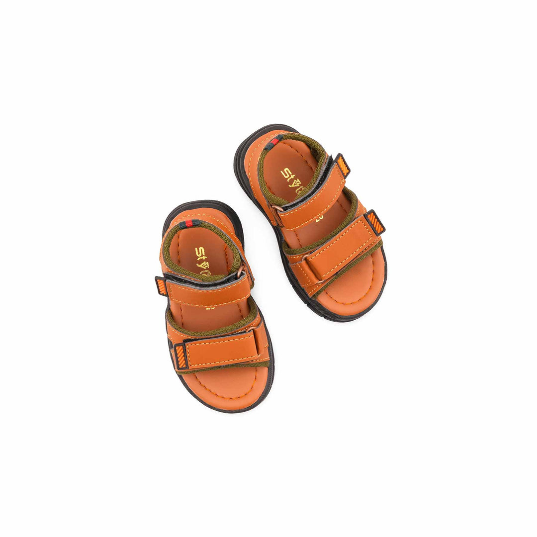 Boys Mustard Casual Sandal KD4938