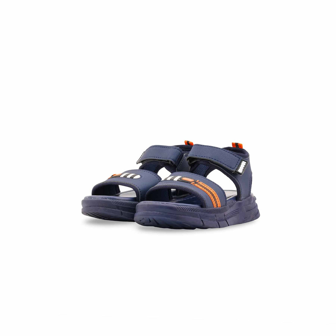 Boys Navy Casual Sandal KD4941