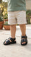 Boys Black Formal Sandal KD4948