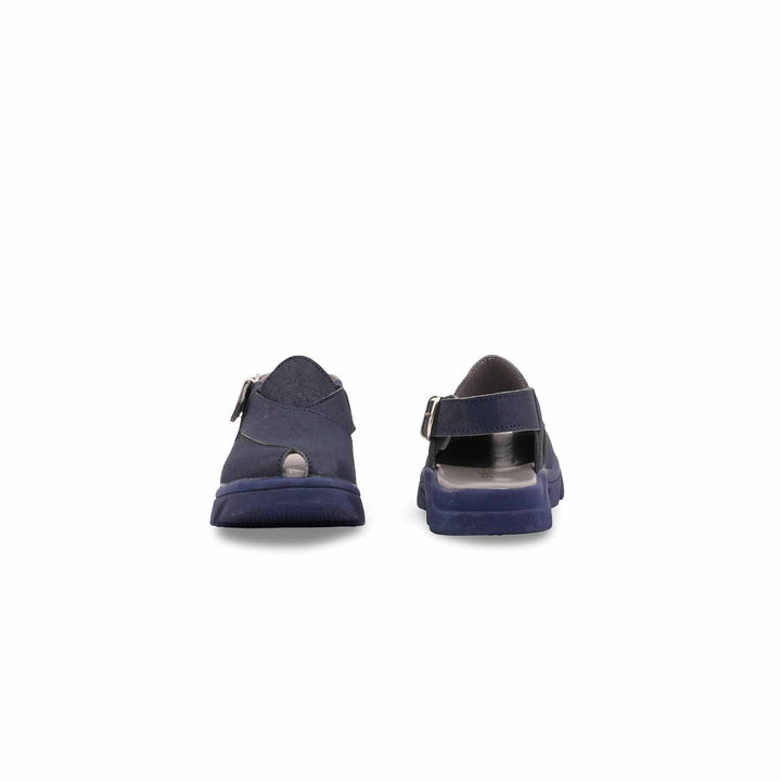 Boys Navy Peshawari Chappal KD4957