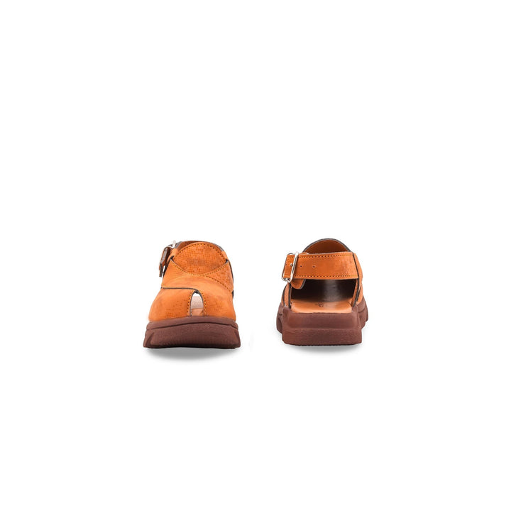 Boys Tan Peshawari Chappal KD4960
