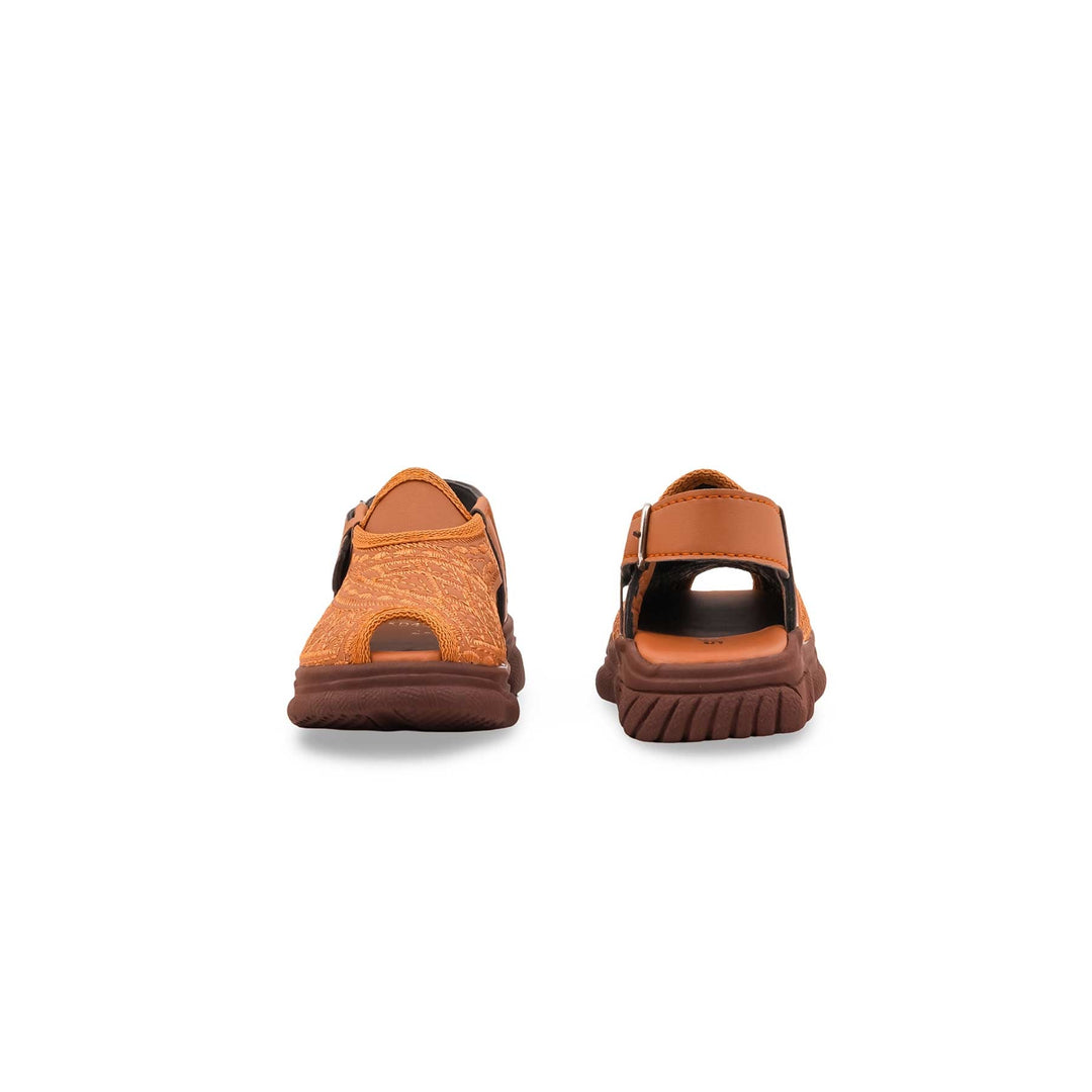 Boys Mustard Peshawari Chappal KD4975