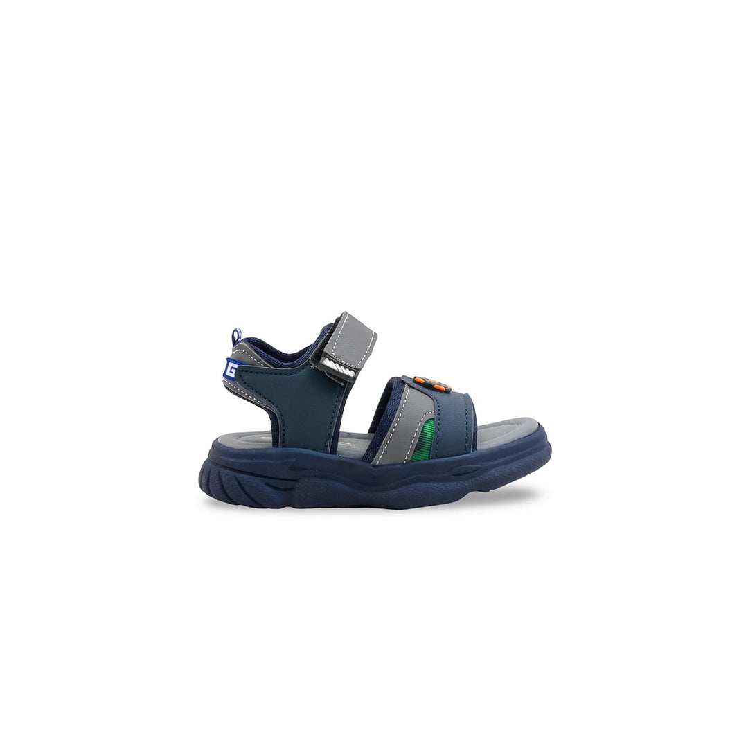 Boys Navy Casual Sandal KD4984