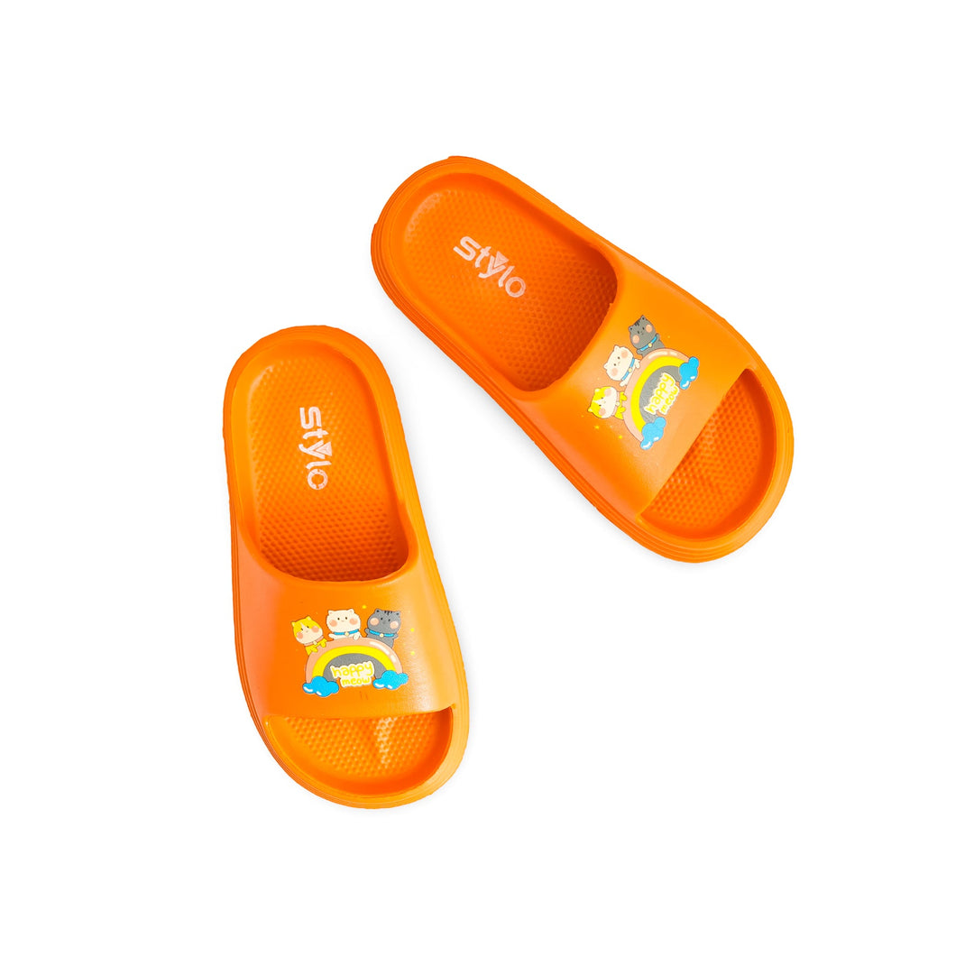 Boys Orange Casual Flip Flop KD5328
