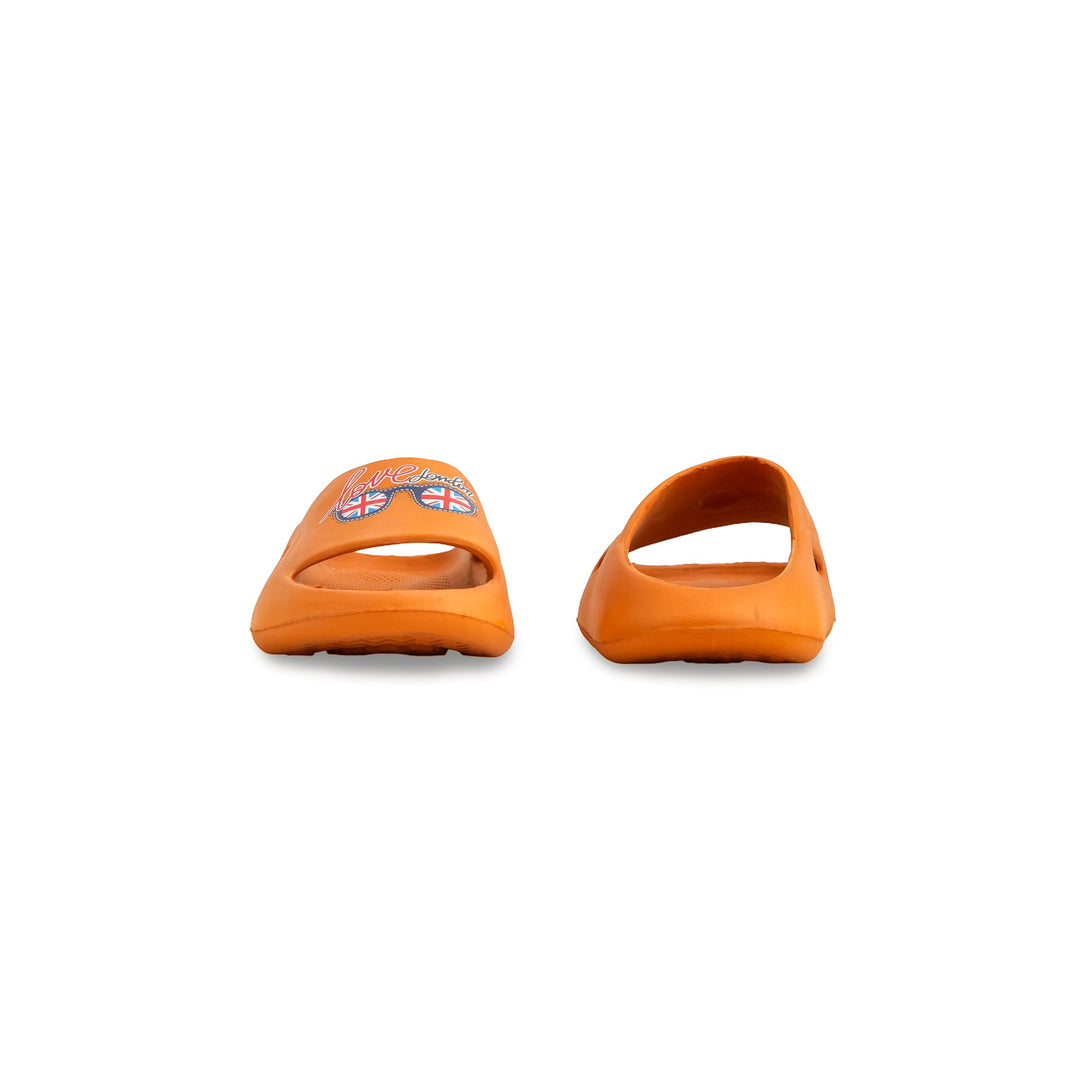Boys Orange Casual Flip Flop KD5328