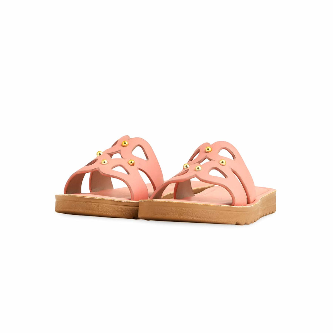 Girls Pink Casual Slipper KD5334