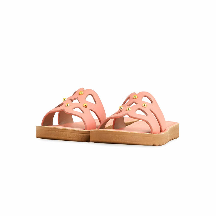 Girls Pink Casual Slipper KD5334