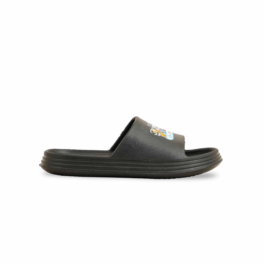 Girls Black Casual Flip Flop KD5487