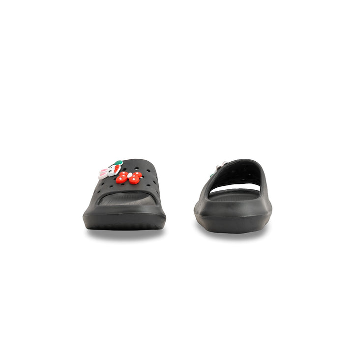 Girls Black Casual Flip Flop KD5498