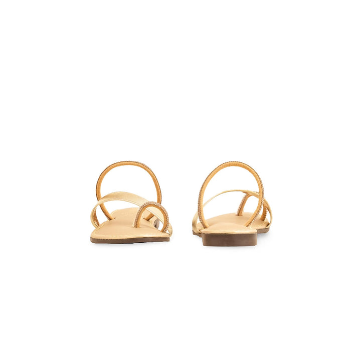 Girls Golden Casual Slipper KD5529