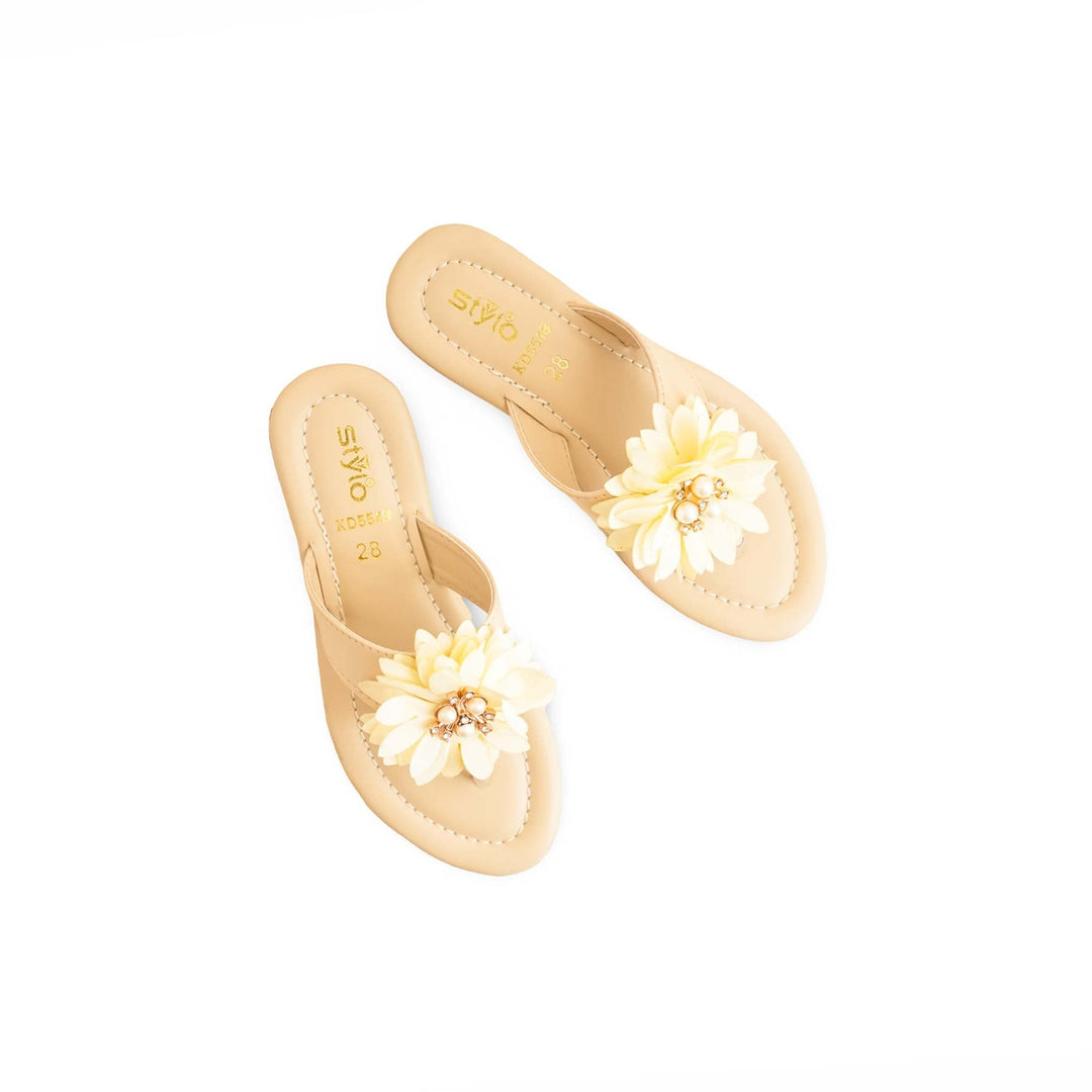 Girls Fawn Casual Slipper Kd5548