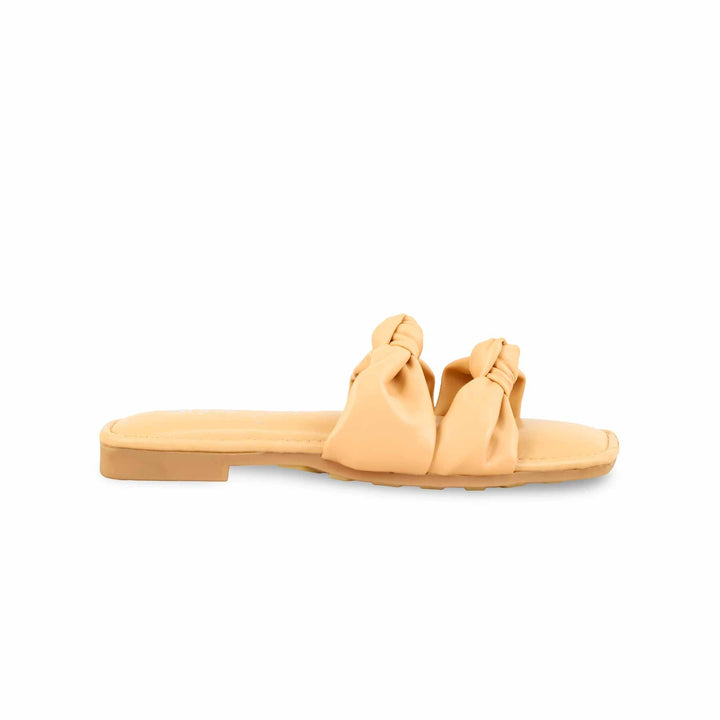 Girls Brown Formal Slipper KD5561