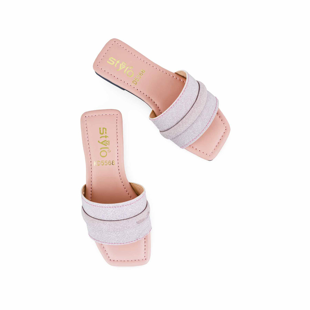Girls Pink Casual Slipper KD5568