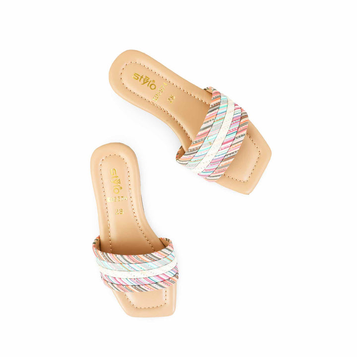 Girls Pink Formal Slipper KD5574