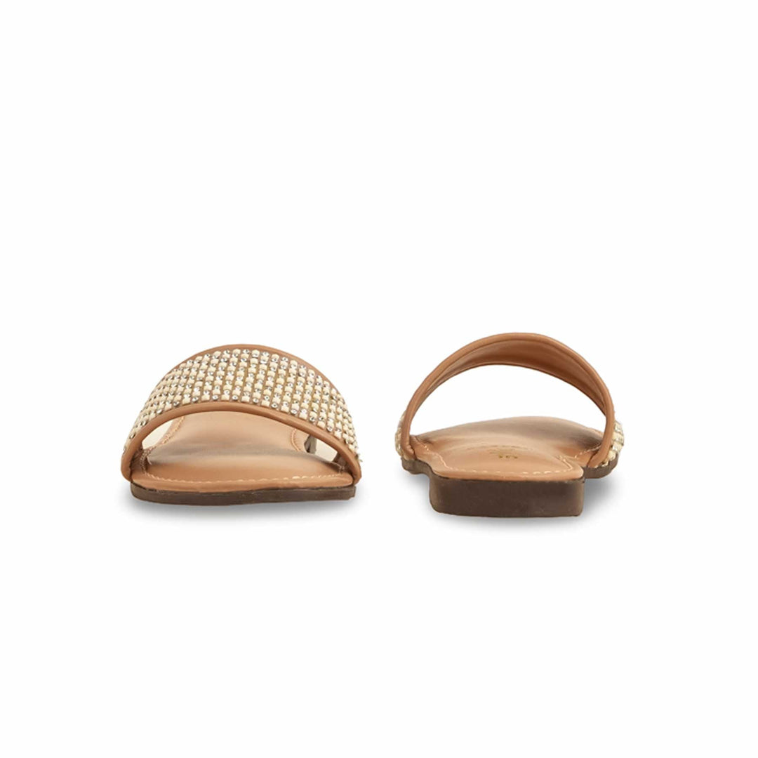 Girls Golden Formal Slipper KD5588