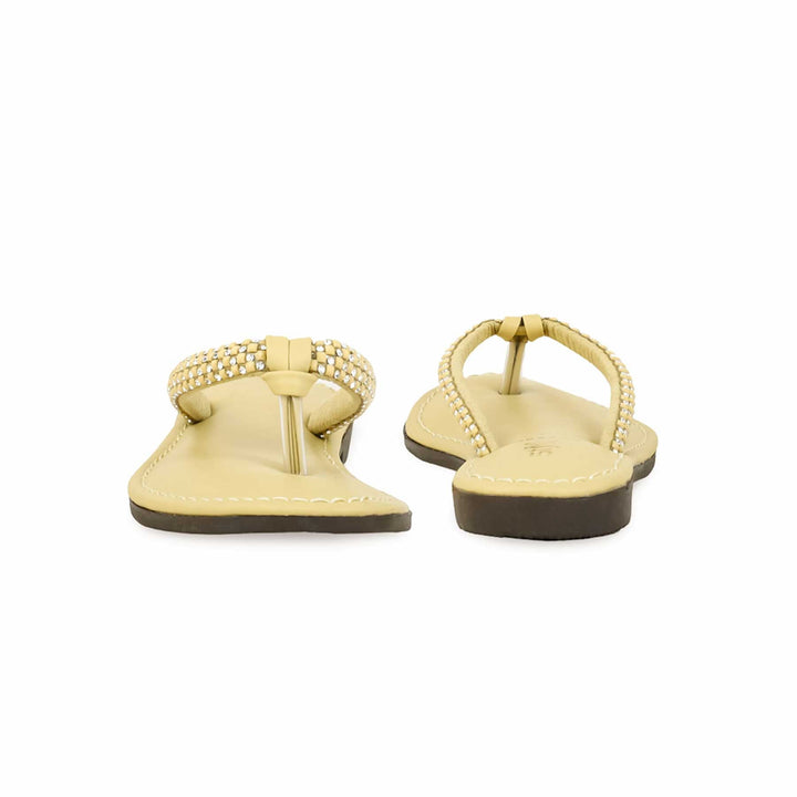 Girls Golden Formal Slipper KD5596