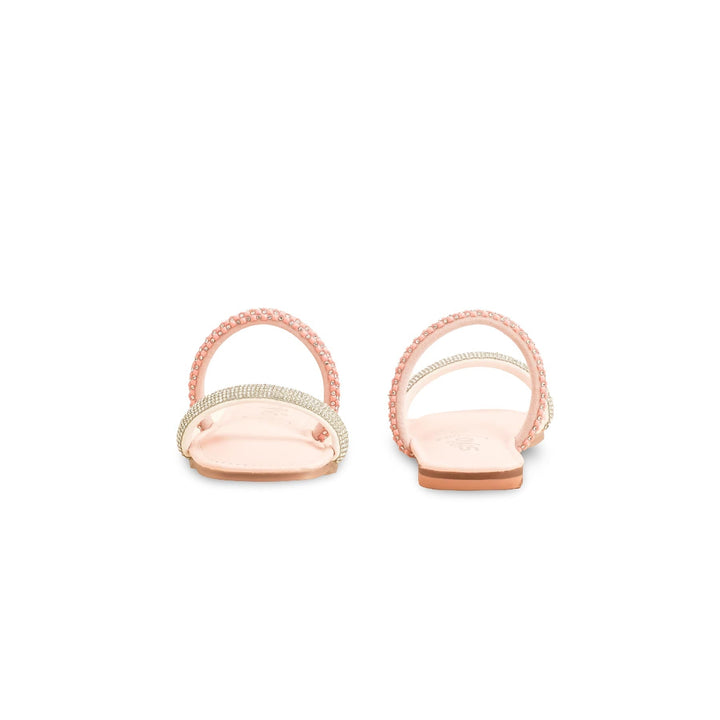 Girls Pink Formal Slipper KD5604