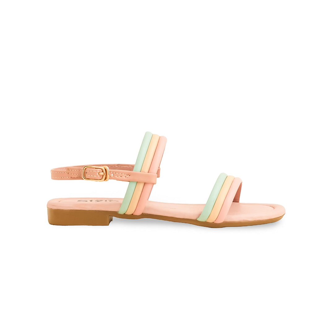Girls Pink Casual Sandal KD5606