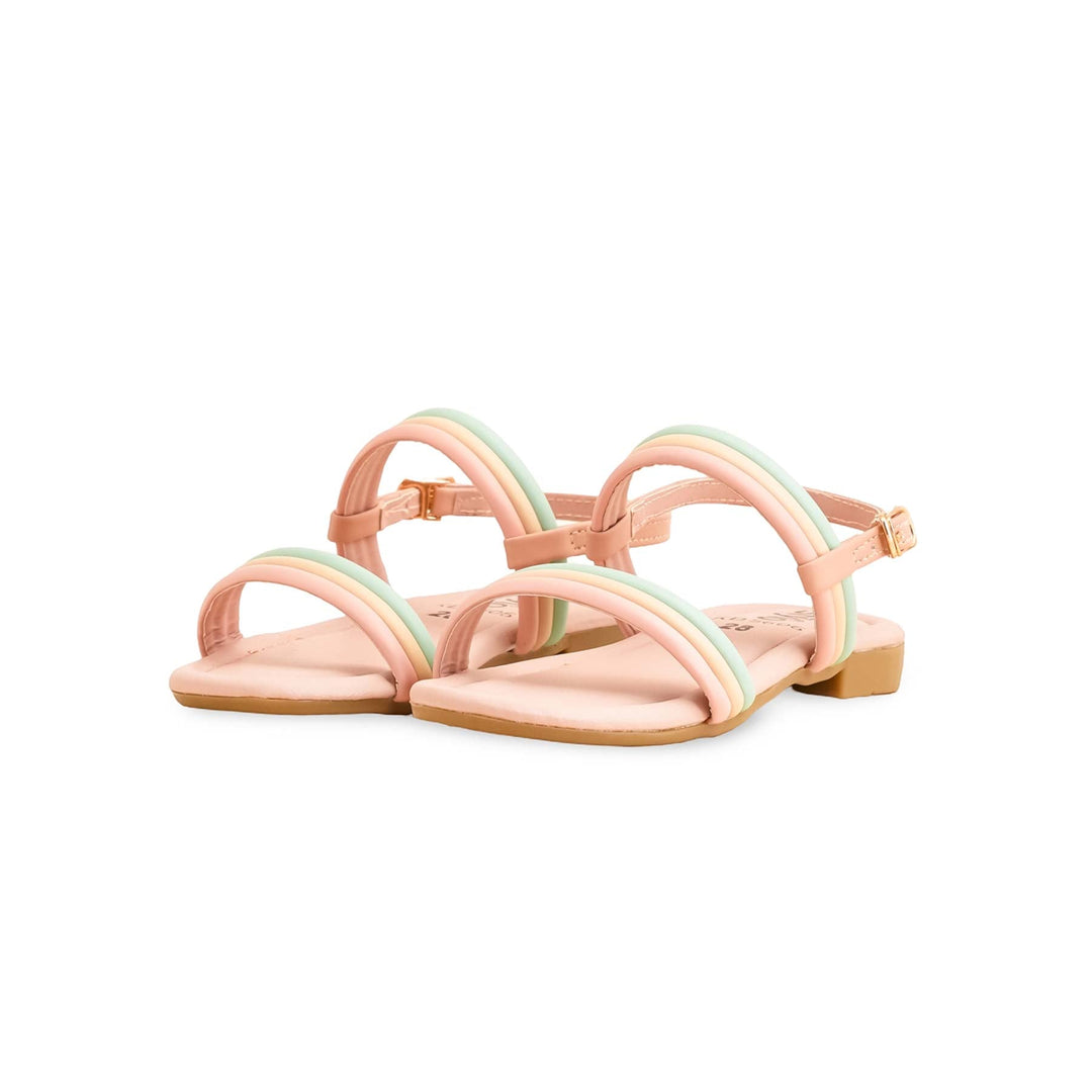 Girls Pink Casual Sandal KD5606