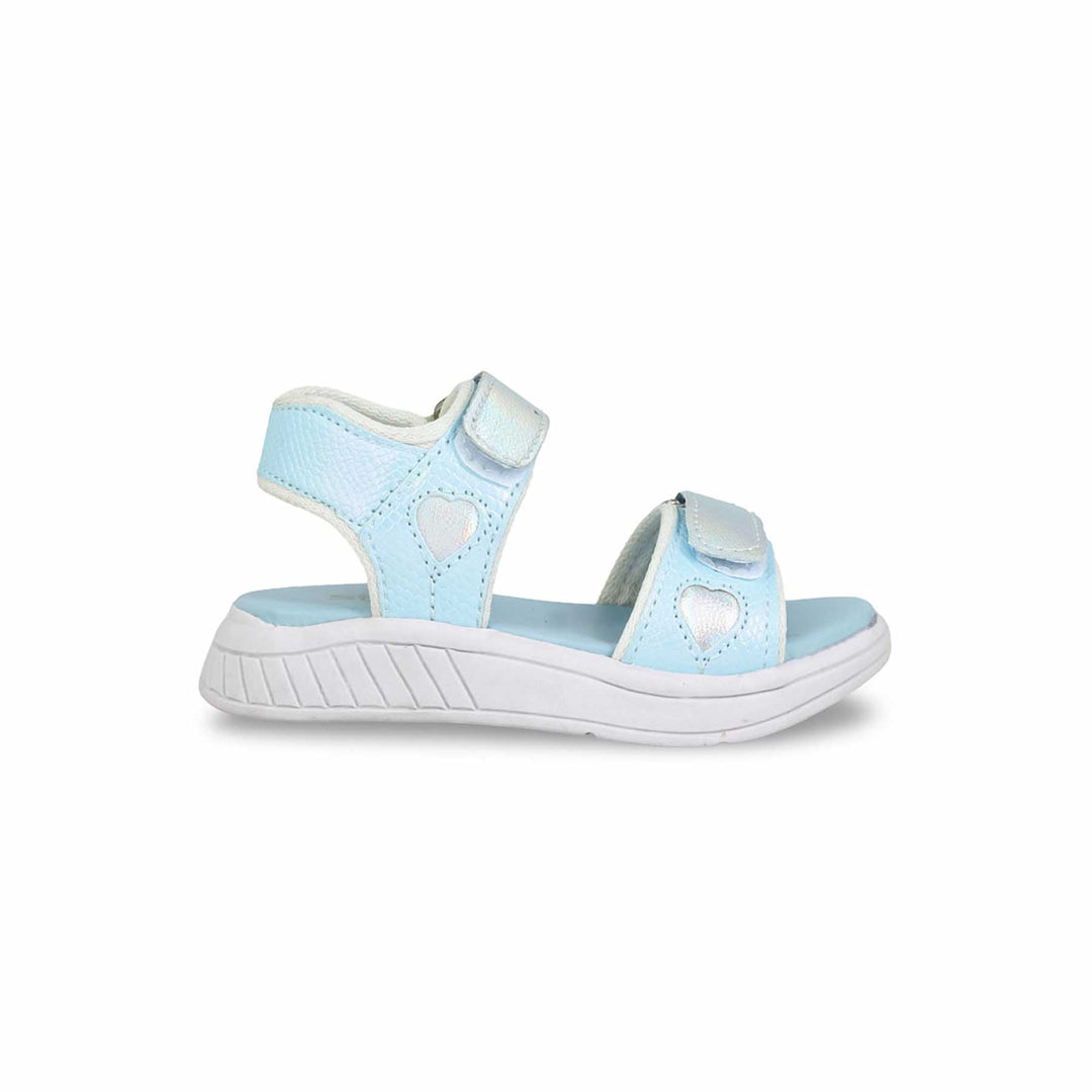 Girls Sky Blue Casual Sandal KD5619