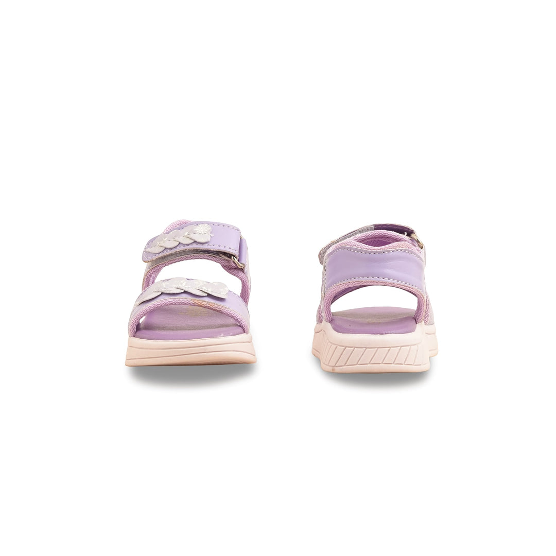 Girls Purple Casual Sandal KD5621