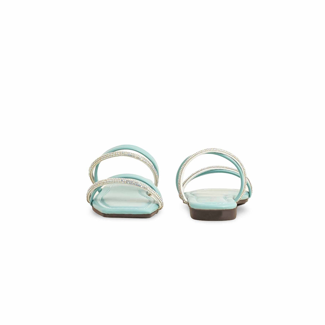 Girls PISTAGREEN Formal Slipper KD5627