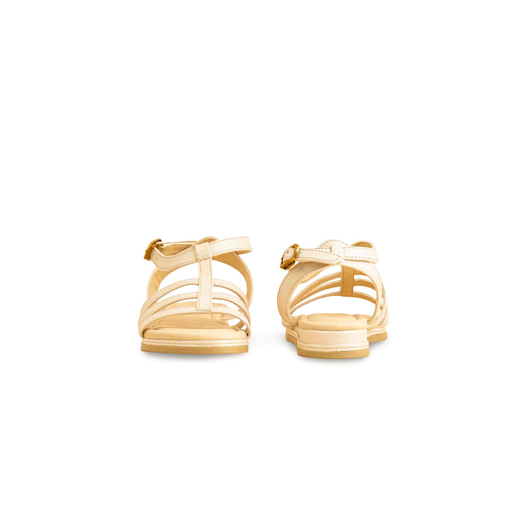 Girls Golden Formal Sandal KD5646
