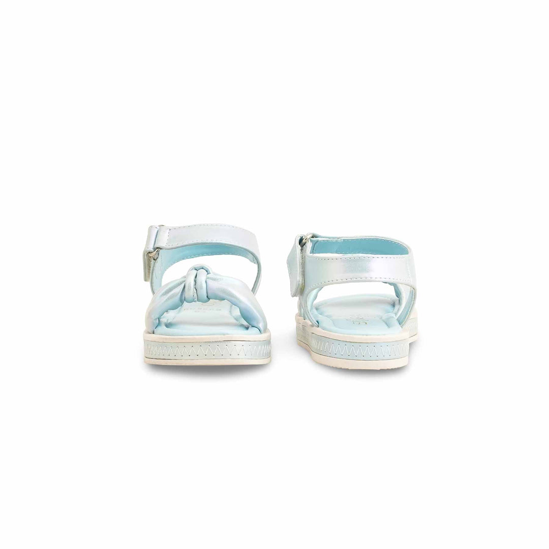 Girls Sky Blue Formal Sandal KD5662