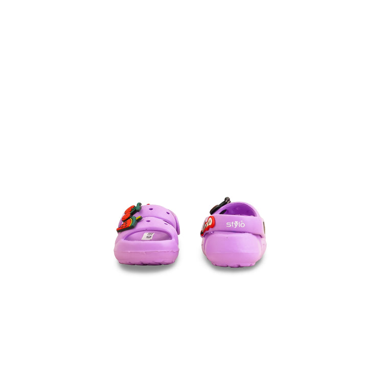Girls Purple Casual Flip Flop KD5692