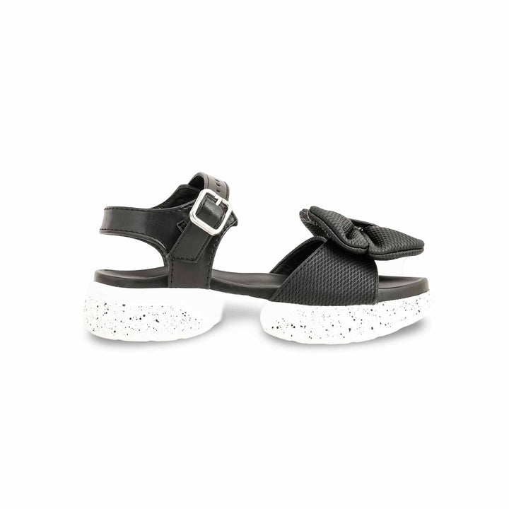 Girls Black Formal Sandal KD5698