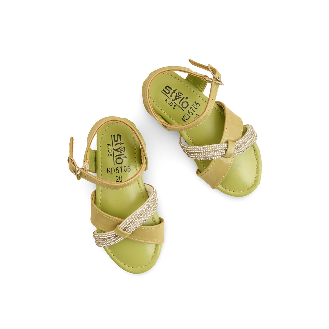 Girls PISTAGREEN Formal Sandal KD5705