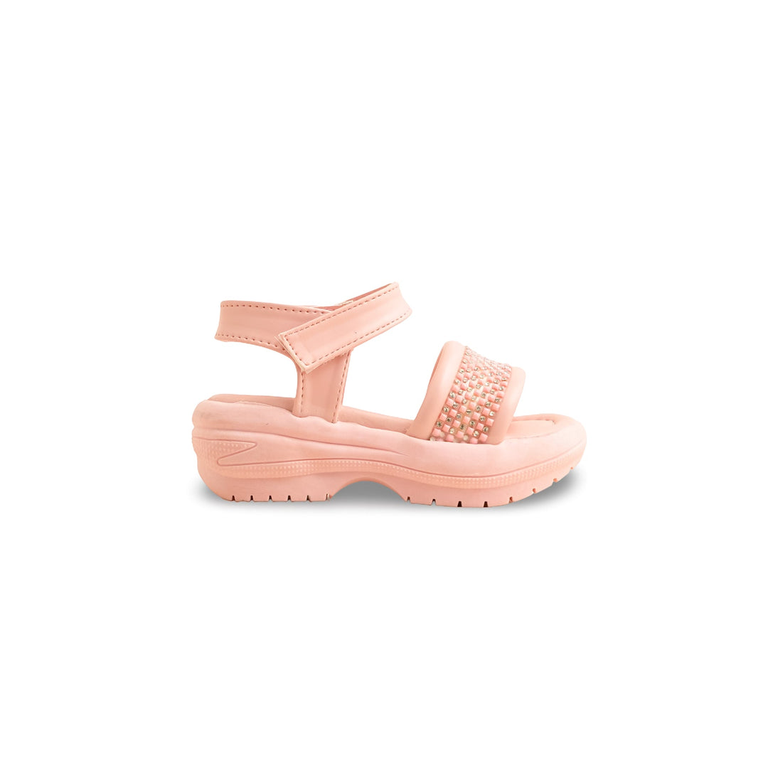 Girls Pink Casual Sandal KD5708