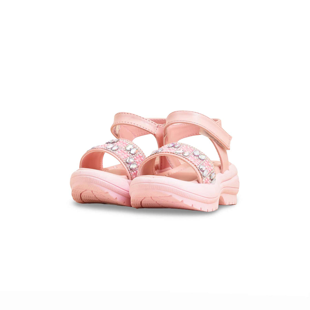 Girls Pink Casual Sandal KD5709