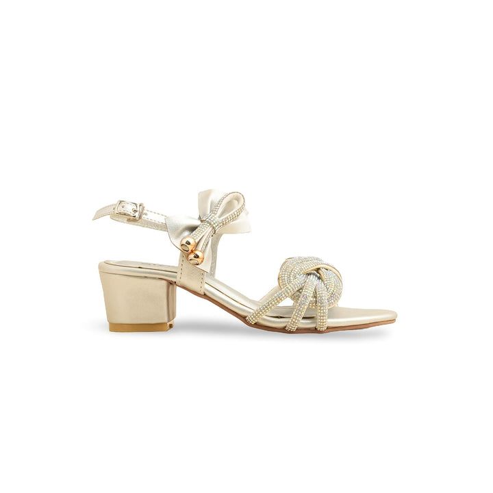 Girls Silver Fancy Sandal KD5713