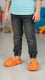Boys Orange Casual Flip Flop KD5728