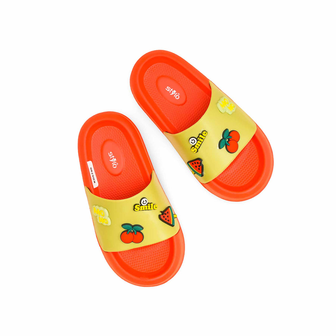 Boys Red Casual Flip Flop KD5740
