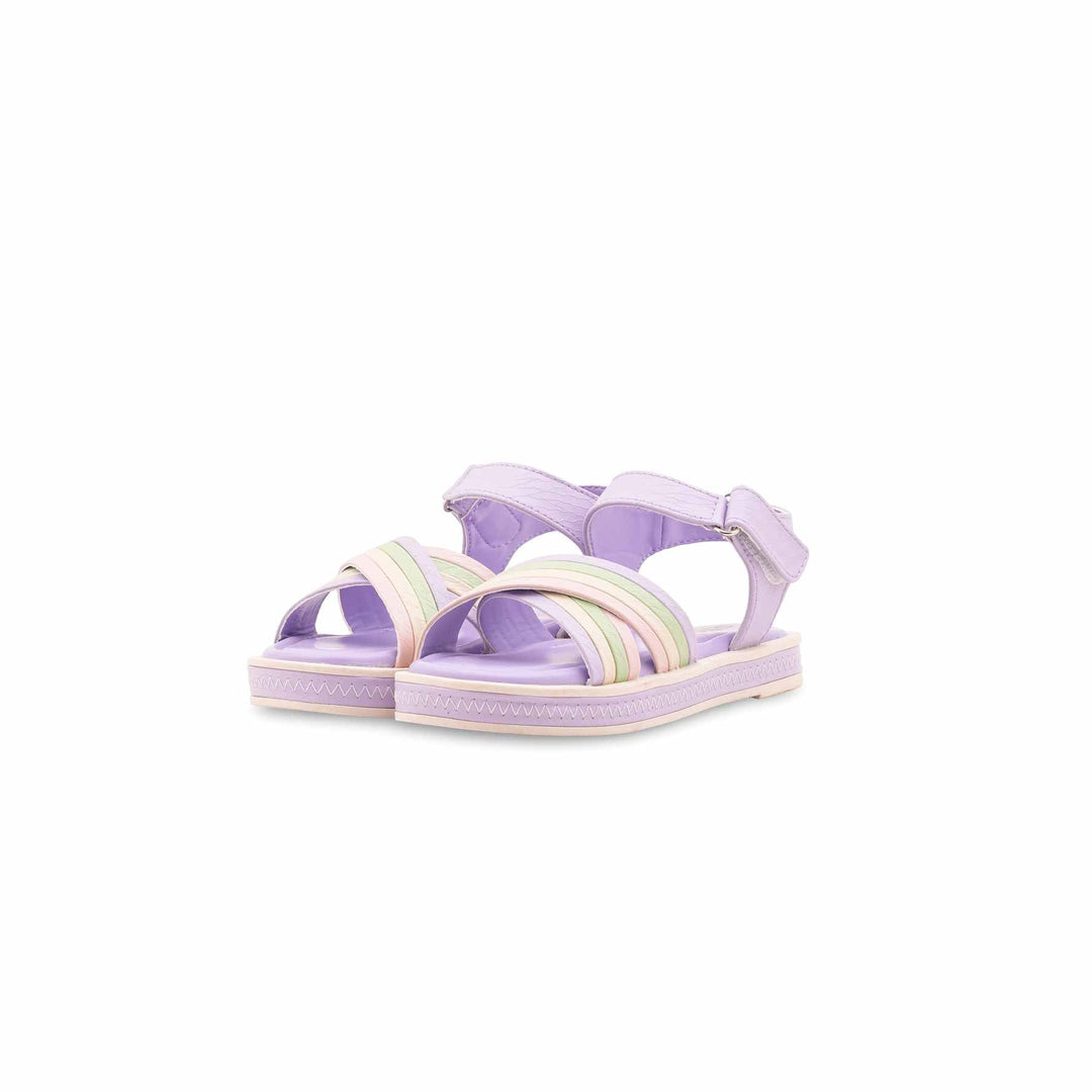 Girls Purple Formal Sandal KD5746