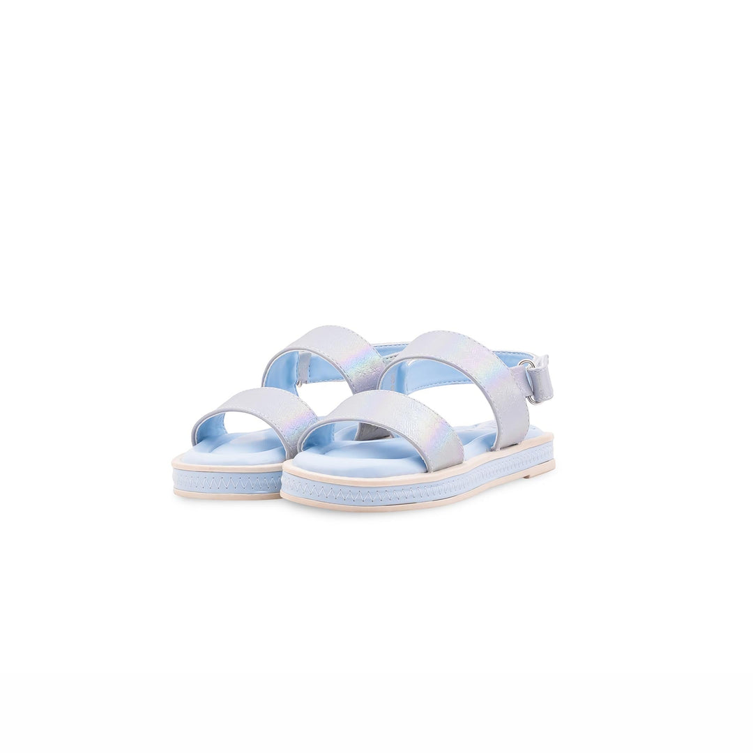 Girls Sky Blue Formal Sandal KD5747