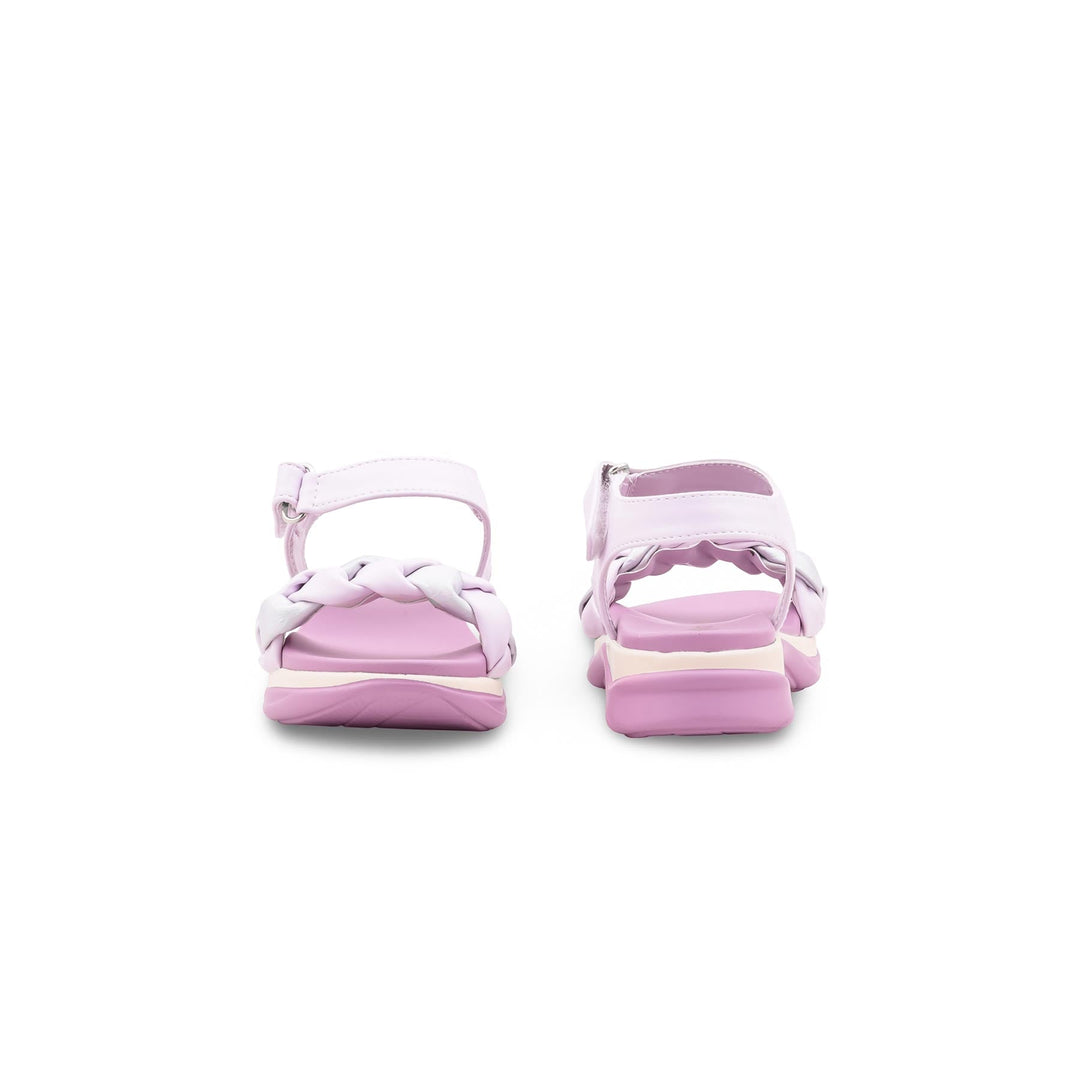 Girls Purple Formal Sandal KD5754