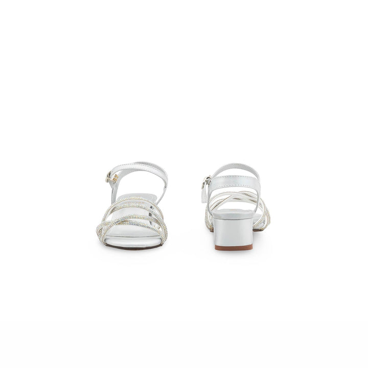 Girls Silver Fancy Sandal KD5798