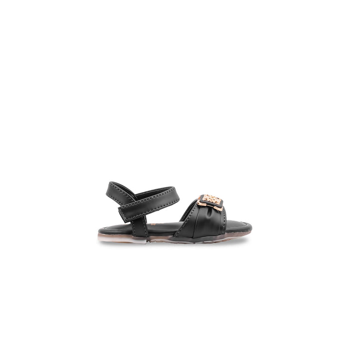 Girls Black Formal Sandal KD5808
