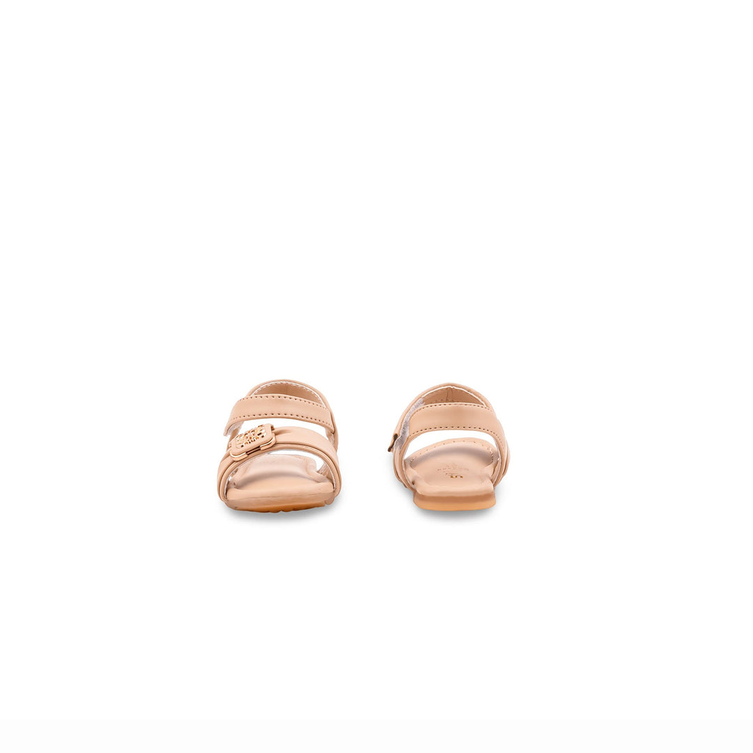 Girls Beige Formal Sandal KD5808