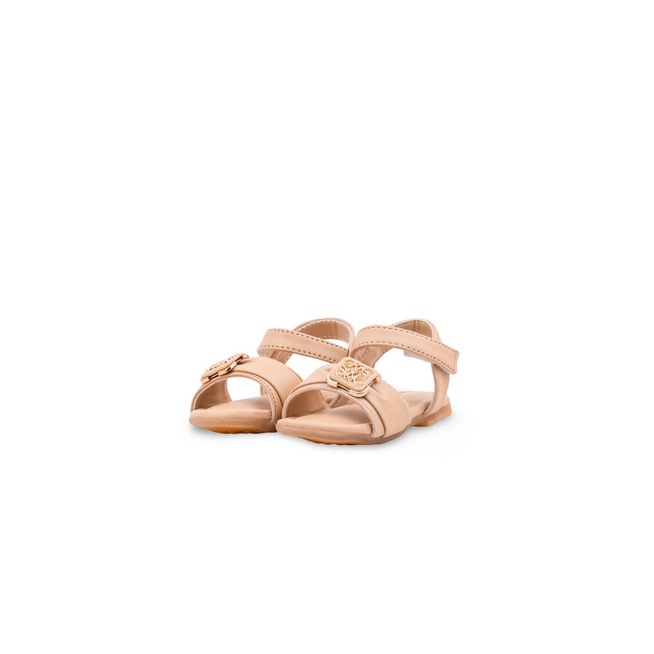 Girls Beige Formal Sandal KD5808