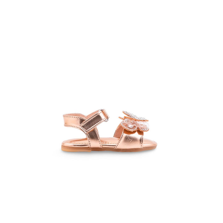 Girls Peach Fancy Sandal KD5813