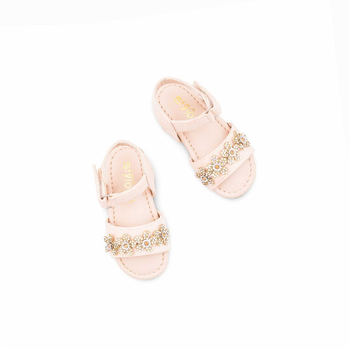 Girls Golden Fancy Sandal KD5814