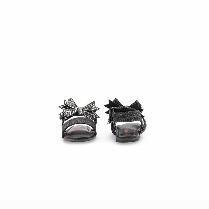 Girls Black Fancy Sandal KD5815