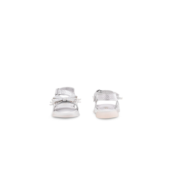 Girls Silver Fancy Sandal KD5817
