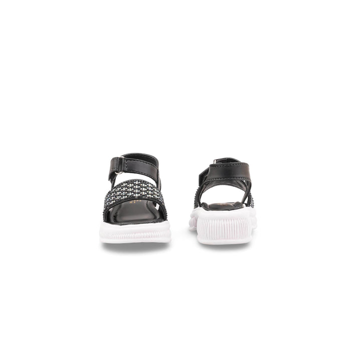 Girls Black Formal Sandal KD5823